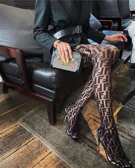 fendi tights outfit|fendi inspired stockings.